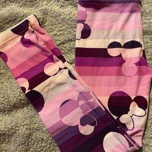 LuLaRoe Leggings Kids L/XL (Disney)